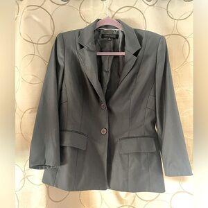 Anne Klein Gray Blazer size 8
